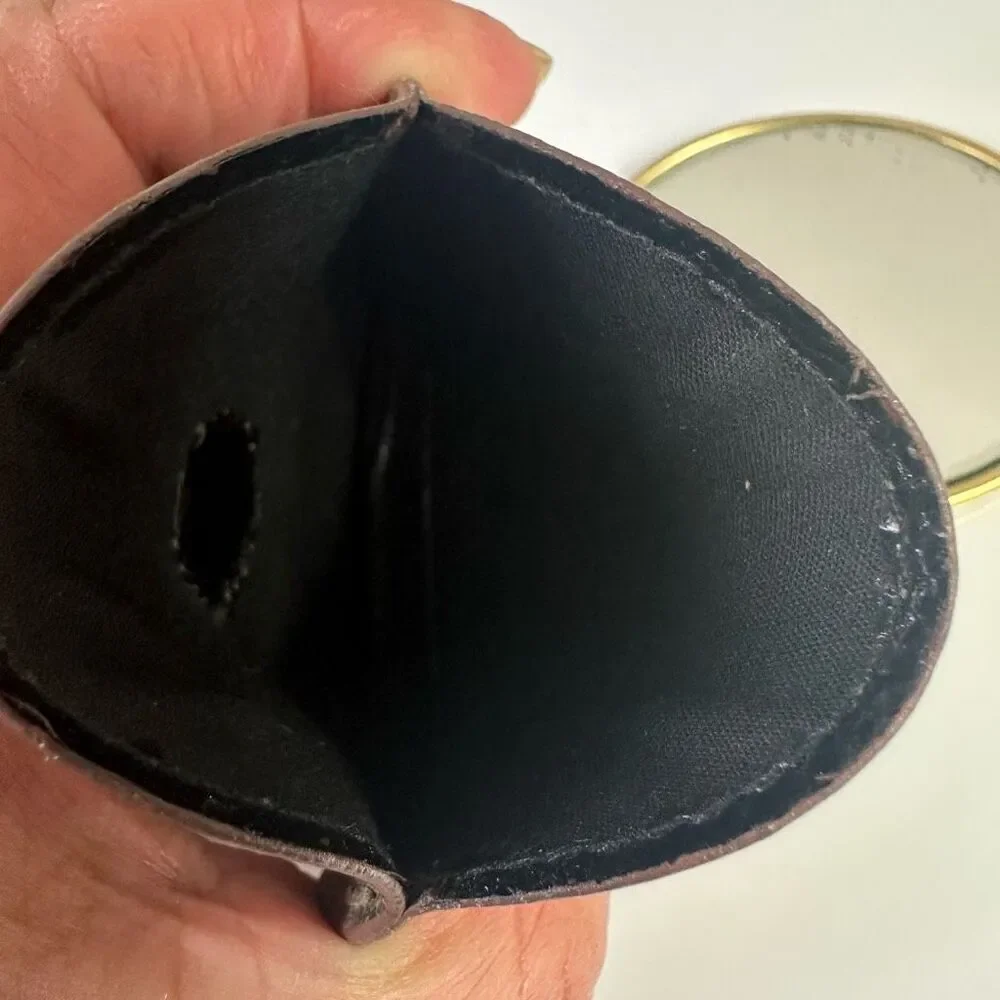 FENDI FF Vintage Mirror Case With Hand Mirror